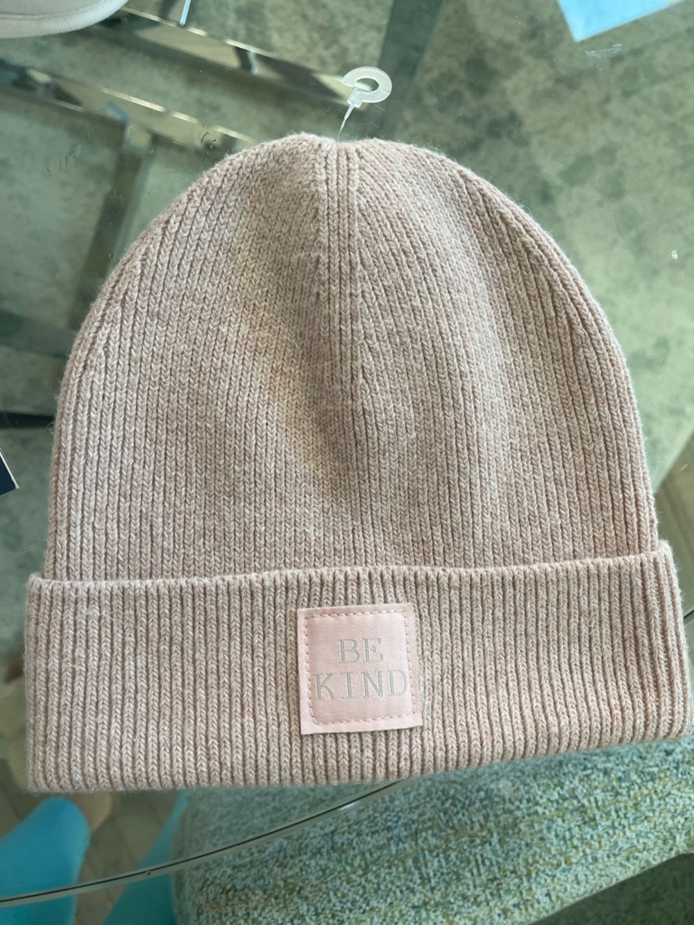 Be Kind Knit Beanie - Light Pink